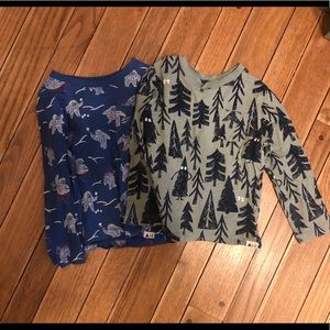 Gap pocketed long sleeve shirts